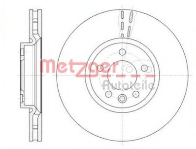 Disc frana 61420.10 METZGER - Frana disc Disc frana 61420.10 METZGER - Frana disc