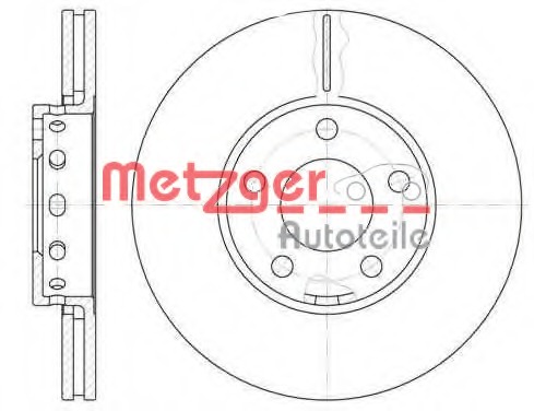 Disc frana 6328.10 METZGER - Disc frana Disc frana 6328.10 METZGER - Disc frana