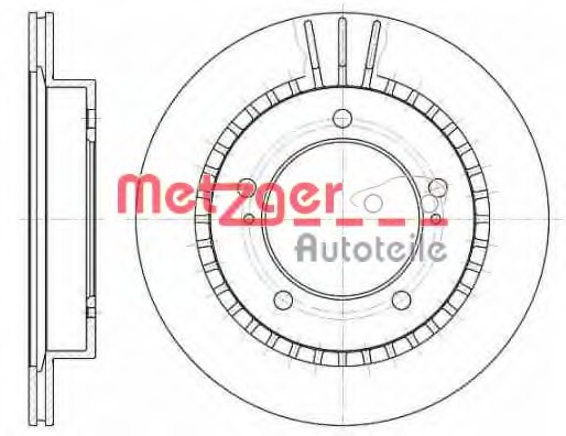 Disc frana 6492.10 METZGER - Frana disc Disc frana 6492.10 METZGER - Frana disc
