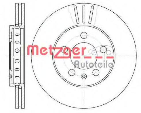 Disc frana 6545.10 METZGER - Disc frana Disc frana 6545.10 METZGER - Disc frana