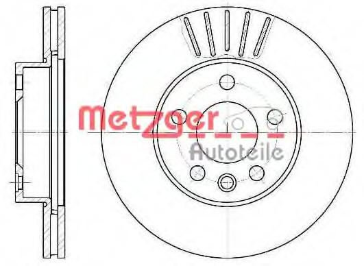 Disc frana 6551.10 METZGER - Disc frana Disc frana 6551.10 METZGER - Disc frana