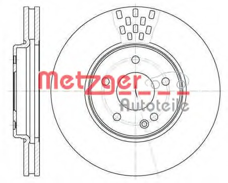 Disc frana 6556.10 METZGER - Disc frana Disc frana 6556.10 METZGER - Disc frana