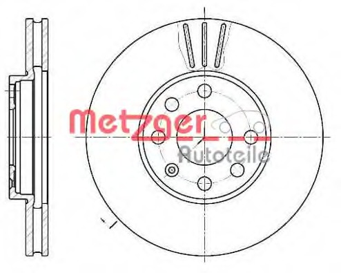 Disc frana 6572.10 METZGER - Frana disc Disc frana 6572.10 METZGER - Frana disc