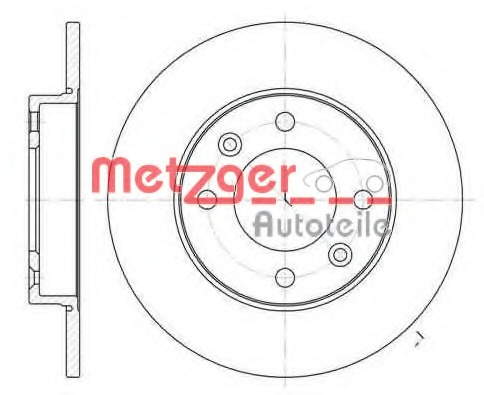 Disc frana 6630.00 METZGER - Disc frana Disc frana 6630.00 METZGER - Disc frana
