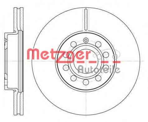Disc frana 6648.10 METZGER - Frana disc Disc frana 6648.10 METZGER - Frana disc