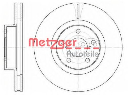 Disc frana 6715.10 METZGER - Disc frana Disc frana 6715.10 METZGER - Disc frana