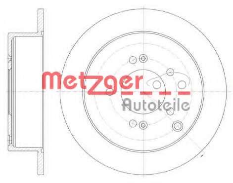 Disc frana 6756.00 METZGER - Frana disc Disc frana 6756.00 METZGER - Frana disc
