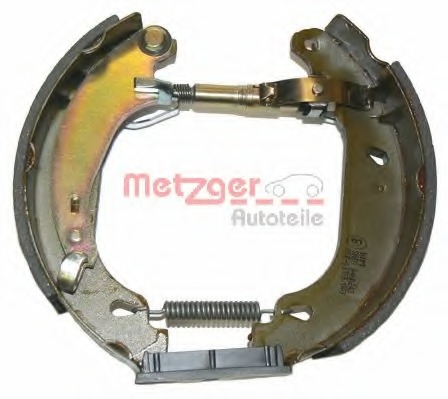 Set saboti frana MG 715V METZGER - Material frictiune sabot frana/ sabot frana