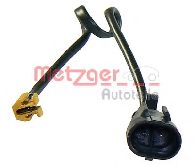 senzor de avertizare,uzura placute de frana WK 17-233 METZGER - Componente/ accesorii frana