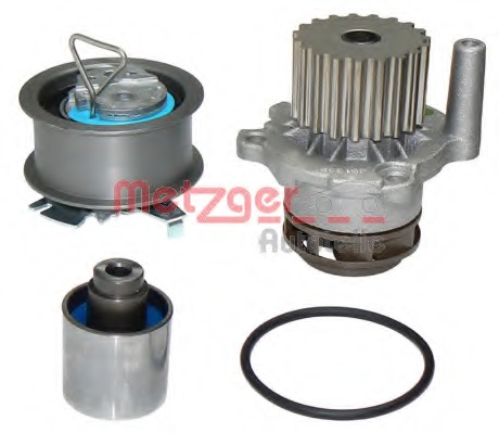 Set pompa apa + curea dintata WM-Z 022WP METZGER - Kit distributie / curea distributie