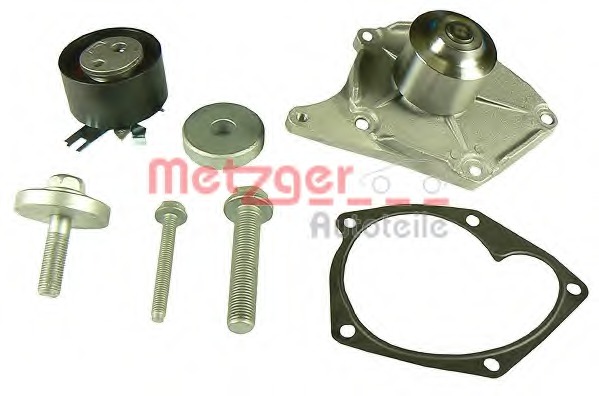 Set pompa apa + curea dintata WM-Z 722WP METZGER - Pompa apa/ garnitura