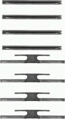 Set accesorii, placute frana MBA1065 MINTEX - Frana disc Set accesorii, placute frana MBA1065 MINTEX - Frana disc