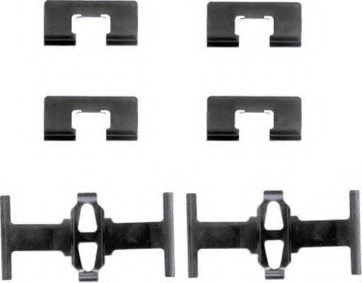 Set accesorii, placute frana MBA1092 MINTEX - Componente/ accesorii frana Set accesorii, placute frana MBA1092 MINTEX - Componente/ accesorii frana