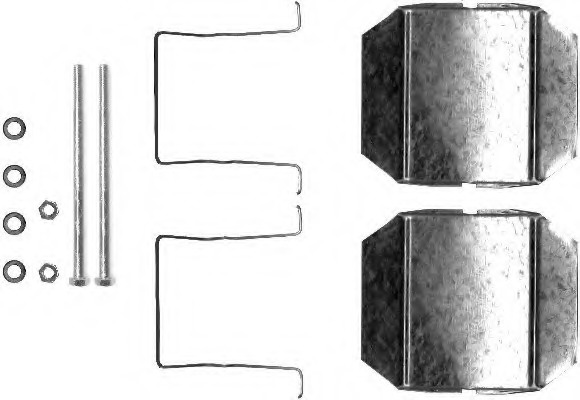 Set accesorii, placute frana MBA1237 MINTEX - Componente/ accesorii frana Set accesorii, placute frana MBA1237 MINTEX - Componente/ accesorii frana