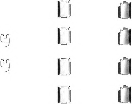 Set accesorii, placute frana MBA1246 MINTEX - Componente/ accesorii frana Set accesorii, placute frana MBA1246 MINTEX - Componente/ accesorii frana