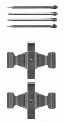 Set accesorii, placute frana MBA1636 MINTEX - Componente/ accesorii frana Set accesorii, placute frana MBA1636 MINTEX - Componente/ accesorii frana