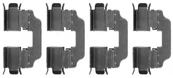 Set accesorii, placute frana MBA1773 MINTEX - Componente/ accesorii frana Set accesorii, placute frana MBA1773 MINTEX - Componente/ accesorii frana