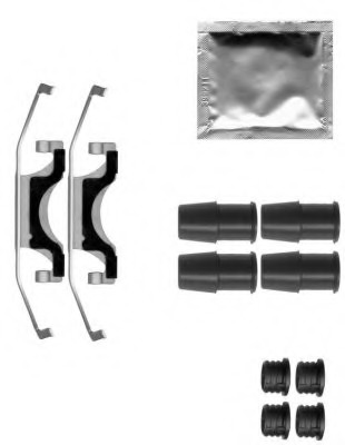Set accesorii, etrier frana MBA1843 MINTEX - Etrier Set accesorii, etrier frana MBA1843 MINTEX - Etrier