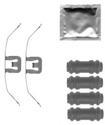 Set accesorii, etrier frana MBA1845 MINTEX - Etrier Set accesorii, etrier frana MBA1845 MINTEX - Etrier