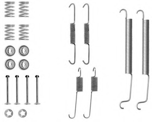 Set accesorii, sabot de frana MBA756 MINTEX - Frana tambur Set accesorii, sabot de frana MBA756 MINTEX - Frana tambur