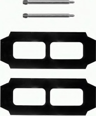 Set accesorii, placute frana MBA987 MINTEX - Frana disc Set accesorii, placute frana MBA987 MINTEX - Frana disc