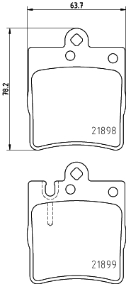 set placute frana,frana disc MDB1991 MINTEX - Set placute frana set placute frana,frana disc MDB1991 MINTEX - Set placute frana