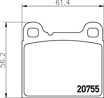set placute frana,frana disc MDB2129 MINTEX - Frana disc set placute frana,frana disc MDB2129 MINTEX - Frana disc