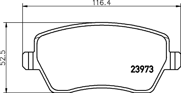 set placute frana,frana disc MDB2595 MINTEX - Frana disc set placute frana,frana disc MDB2595 MINTEX - Frana disc