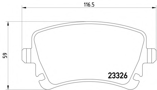 set placute frana,frana disc MDB2638 MINTEX - Frana disc set placute frana,frana disc MDB2638 MINTEX - Frana disc