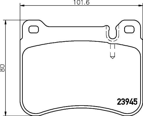 set placute frana,frana disc MDB2775 MINTEX - Set placute frana set placute frana,frana disc MDB2775 MINTEX - Set placute frana