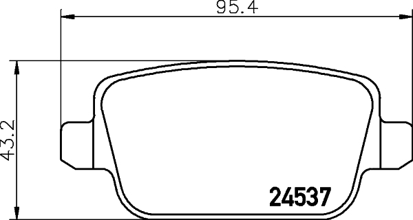 set placute frana,frana disc MDB2887 MINTEX - Frana disc set placute frana,frana disc MDB2887 MINTEX - Frana disc