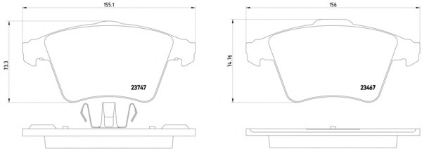 set placute frana,frana disc MDB2943 MINTEX - Frana disc set placute frana,frana disc MDB2943 MINTEX - Frana disc