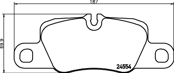 set placute frana,frana disc MDB2975 MINTEX - Frana disc set placute frana,frana disc MDB2975 MINTEX - Frana disc