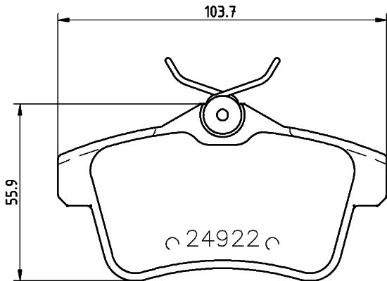 set placute frana,frana disc MDB3023 MINTEX - Frana disc set placute frana,frana disc MDB3023 MINTEX - Frana disc