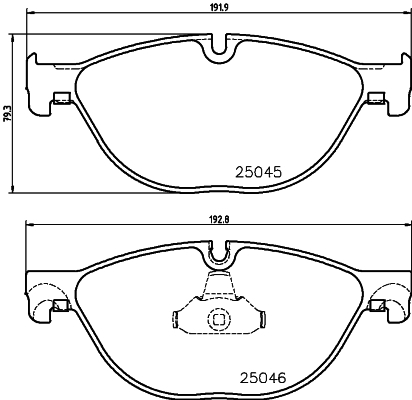 set placute frana,frana disc MDB3090 MINTEX - Frana disc set placute frana,frana disc MDB3090 MINTEX - Frana disc