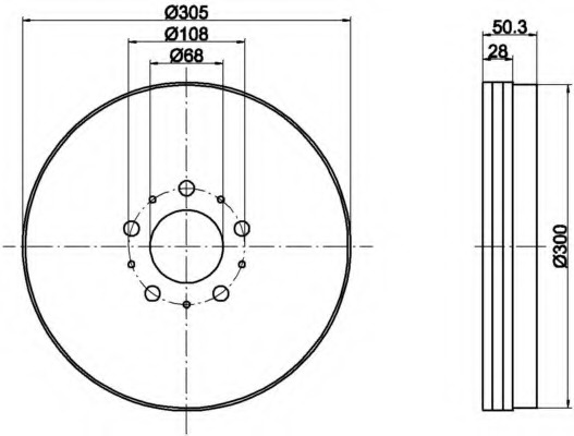 Disc frana MDC1433 MINTEX - Disc frana Disc frana MDC1433 MINTEX - Disc frana