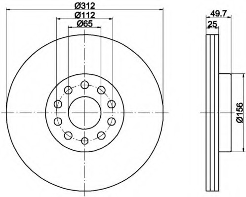 Disc frana MDC1706 MINTEX - Disc frana Disc frana MDC1706 MINTEX - Disc frana