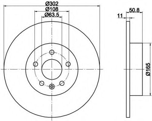 Disc frana MDC1810 MINTEX - Frana disc Disc frana MDC1810 MINTEX - Frana disc