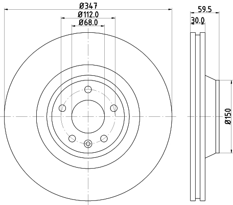 Disc frana MDC1989 MINTEX - Disc frana Disc frana MDC1989 MINTEX - Disc frana