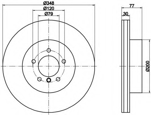 Disc frana MDC2380 MINTEX - Frana disc Disc frana MDC2380 MINTEX - Frana disc