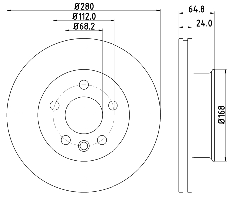 Disc frana MDC913 MINTEX - Disc frana Disc frana MDC913 MINTEX - Disc frana