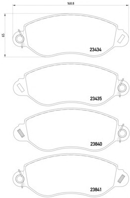 Set frana, frana disc MDK0125 MINTEX - Frana disc Set frana, frana disc MDK0125 MINTEX - Frana disc