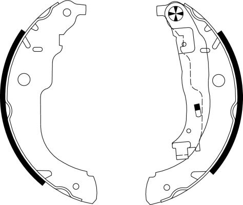 Set saboti frana MFR576 MINTEX - Material frictiune sabot frana/ sabot frana Set saboti frana MFR576 MINTEX - Material frictiune sabot frana/ sabot frana