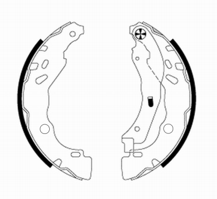 Set saboti frana MFR692 MINTEX - Material frictiune sabot frana/ sabot frana Set saboti frana MFR692 MINTEX - Material frictiune sabot frana/ sabot frana