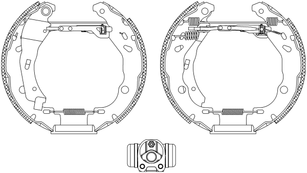 Set saboti frana MSP326 MINTEX - Material frictiune sabot frana/ sabot frana Set saboti frana MSP326 MINTEX - Material frictiune sabot frana/ sabot frana