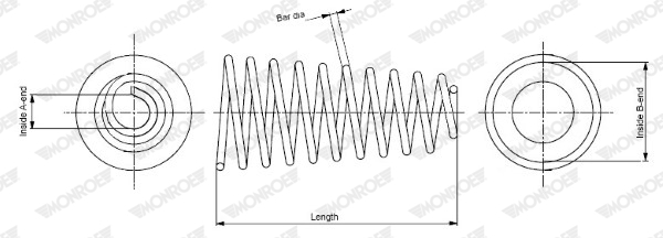 Arc spiral SP2406 MONROE - Arc spirala Arc spiral SP2406 MONROE - Arc spirala