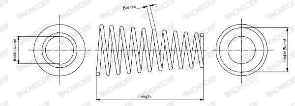 Arc spiral SP2728 MONROE - Arc spirala Arc spiral SP2728 MONROE - Arc spirala