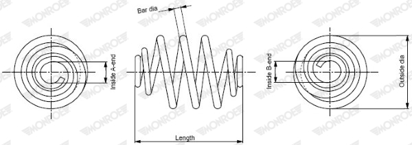 Arc spiral SP2783 MONROE - Arc spirala Arc spiral SP2783 MONROE - Arc spirala