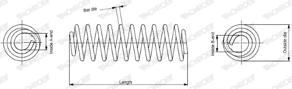 Arc spiral SP3365 MONROE - Arc spirala Arc spiral SP3365 MONROE - Arc spirala