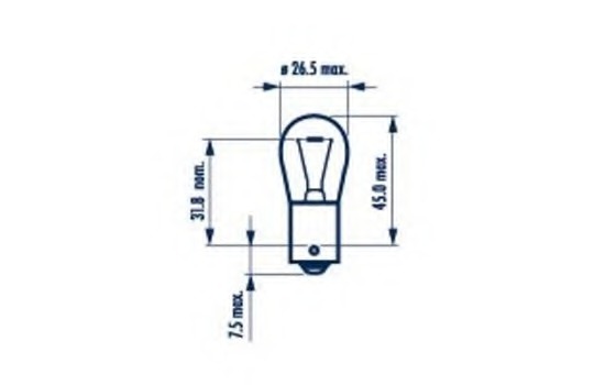 BEC SEMNALIZARE 12V PY21W GALBEN SET 10 BUC. 17638 NARVA - Stopuri / elemente BEC SEMNALIZARE 12V PY21W GALBEN SET 10 BUC. 17638 NARVA - Stopuri / elemente